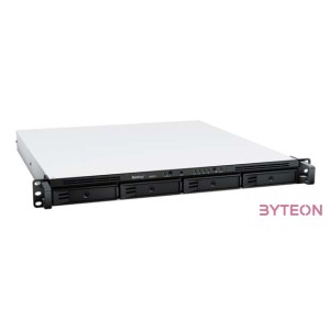 SYNOLOGY RS822RP 4-Bay NAS-Rackmount AMD Ryzen V1500B 4-core 2.2GHz 2GB DDR4 ECC SODIMM 2xUSB 3.2 RJ-45 4x1GbE