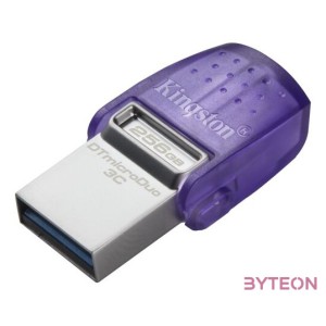 KINGSTON 256GB DataTraveler microDuo 3C 200MB,s dual USB-A  USB-C