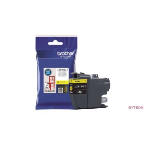 Brother LC3619XLY - Sárga, nagy kapacitású