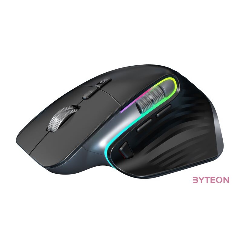 GEMBIRD 9-button rechargeable wireless RGB gaming mouse