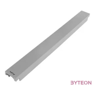 LANBERG 19inch plastic fast assembly fire retardant blanking panel 1U grey