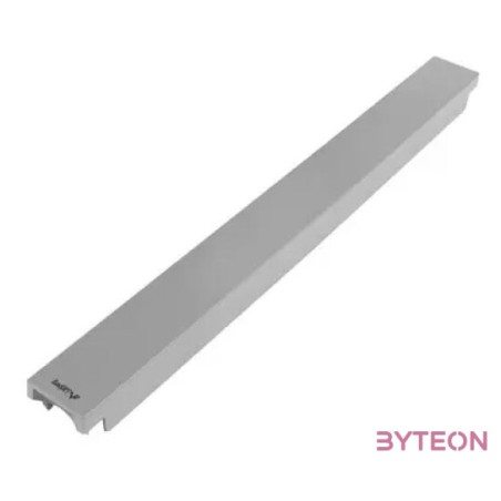 LANBERG 19inch plastic fast assembly fire retardant blanking panel 1U grey