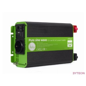 ENERGENIE 12 V Pure sine wave car DC-AC power inverter 500 W