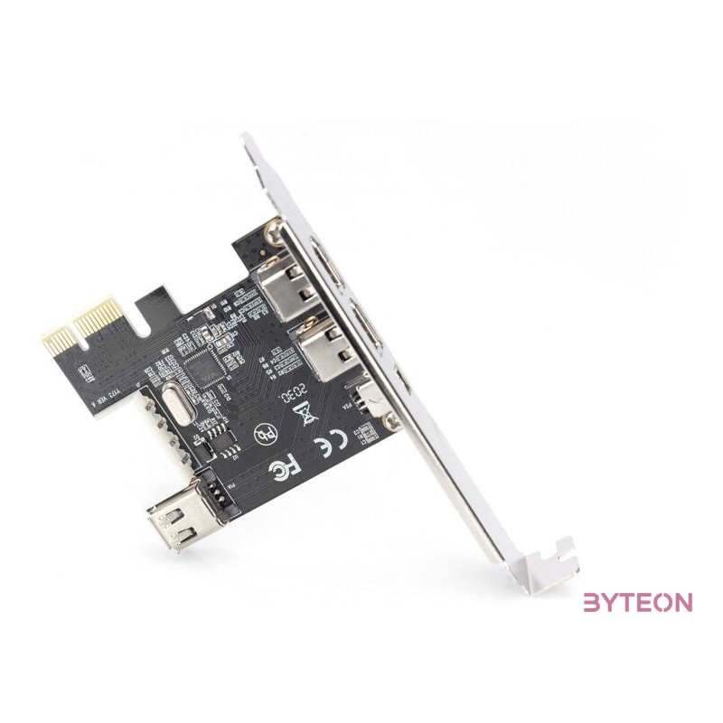 DIGITUS IEEE 1394a Interface Card PCIexpress 3 Port 1x int. 2x ext. Ports