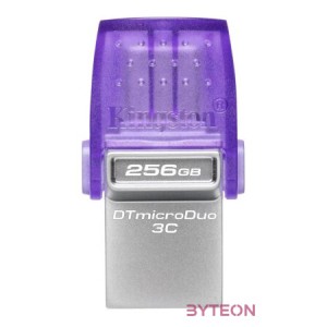 KINGSTON 256GB DataTraveler microDuo 3C 200MB,s dual USB-A  USB-C