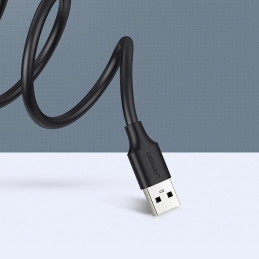 UGREEN US103 USB 2.0 hosszabbító kábel, 1,5 m (fekete)