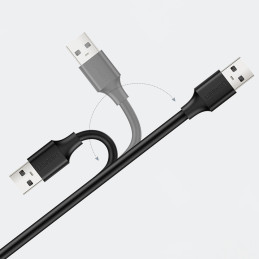 UGREEN US103 USB 2.0 hosszabbító kábel, 1,5 m (fekete)