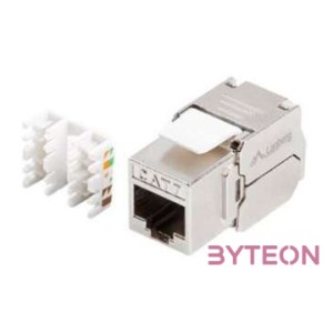 LANBERG keystone tool-less module RJ45 180 deg. FTP cat.7