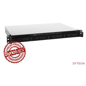 SYNOLOGY RS422 4-Bay NAS-Rackmount AMD Ryzen 5 1600 dual-core 2.6GHz 2GB DDR4 ECC