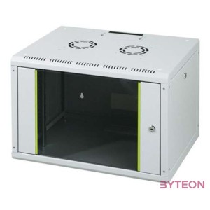 DIGITUS 19inch Wall Cabinet 7HE SoHoline RAL7035 grey without tray