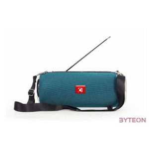 GEMBIRD SPK-BT-17-G Portable Bluetooth speaker with antenna green