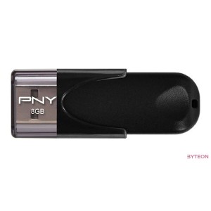 PNY Attaché 4 8GB [USB2.0] - Fekete