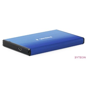 GEMBIRD EE2-U3S-3-DB USB 3.0 2.5inch HDD enclosure brushed aluminum deep-blue
