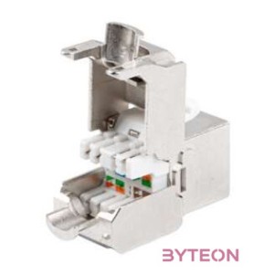 LANBERG keystone tool-less module RJ45 180 deg. FTP cat.7
