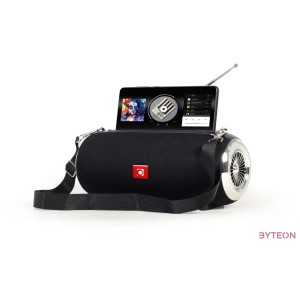 GEMBIRD SPK-BT-17 Portable Bluetooth speaker with antenna black