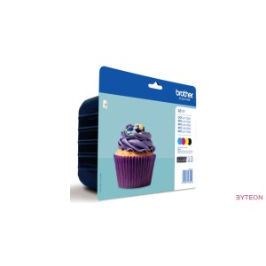 Brother LC123VALBP (C/M/Y/BK/) - 4 színű készlet