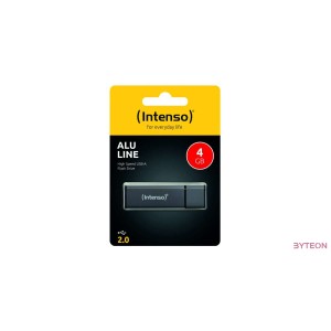 Intenso Aluminium Line 4GB (USB2.0) - Szürke