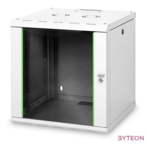 DIGITUS 19inch wall cabinet 12HU SoHoline RAL7035 grey without tray