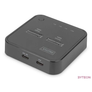 DIGITUS NVMe Clone station USB3.1 Gen2 type-C NVMe M.2 SSD enclosure