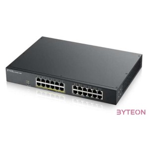 ZYXEL GS1900-24 24-port GbE L2 12 Port PoE Smart Switch rackmount 130 Watt