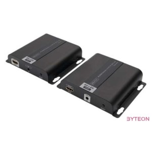 DIGITUS DS-55124 Extender HDMI IP,Cat.7 120m 4K 30Hz UHD PoE HDCP 1.4 IR audio SET