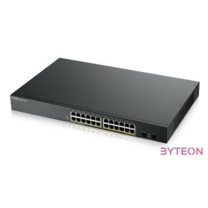 ZyXEL GS1900-24HP v2 24port GbE LAN PoE (170W) smart menedzselhető switch