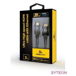 GEMBIRD CCB-HDMI8K-3M Ultra High speed HDMI cable with Ethernet 8K select plus series 3m