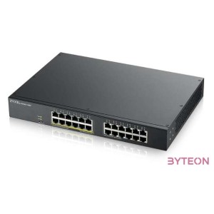 ZYXEL GS1900-24 24-port GbE L2 12 Port PoE Smart Switch rackmount 130 Watt