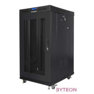 LANBERG free standing cabinet 19inch 22U 800x800 mesh door