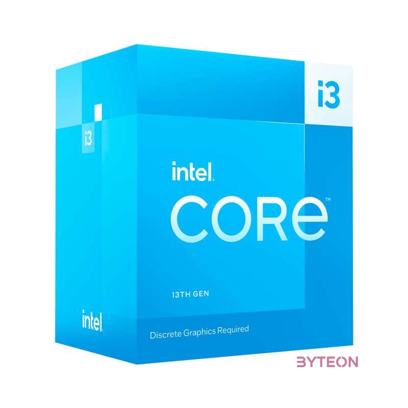Intel Core i3-13100F Dobozos (1200)