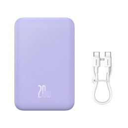 Powerbank Baseus Magnetic Mini 20000mAh 20W MagSafe (purple)