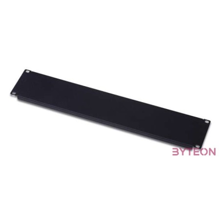 DIGITUS blank panel 19inch 2U black RAL9005