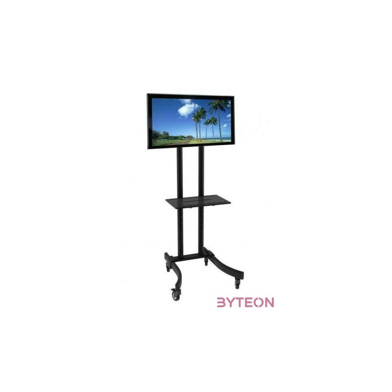 TECHLY Mobile TV stand,trolley for LED,LCD,PDP 32-70inch 40kg with shelf