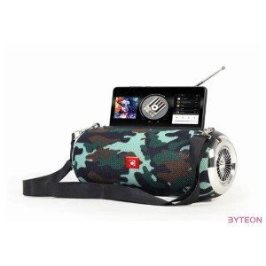 GEMBIRD SPK-BT-17-CM Portable Bluetooth speaker with antenna Camo