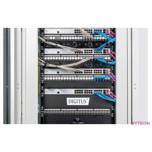 DIGITUS blank panel 19inch 1U black RAL9005