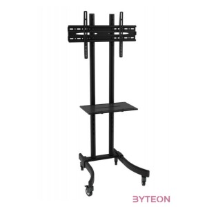 TECHLY Mobile TV stand,trolley for LED,LCD,PDP 32-70inch 40kg with shelf