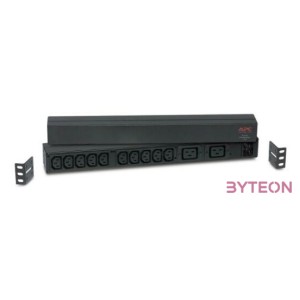 APC AP9559 APC rack 19 Basic PDU 1U 16A,230V 10 db C13 aljzat 2 db C19 aljzat