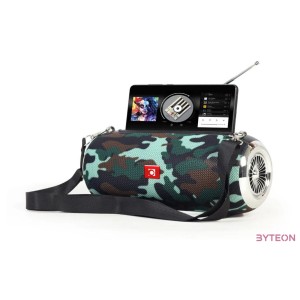 GEMBIRD SPK-BT-17-CM Portable Bluetooth speaker with antenna Camo