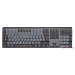 LOGITECH MX Mechanical Wireless Illuminated Performance Keyboard - GRAPHITE - (UK) - 2.4GHZ,BT - N,A - EMEA - TACTILE