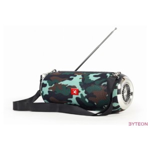 GEMBIRD SPK-BT-17-CM Portable Bluetooth speaker with antenna Camo