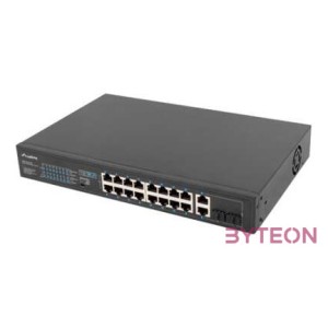 LANBERG RSFE-16P-2C-250 Switch 16x 100Mb PoE,2x Combo Gigabit 250W unmanaged