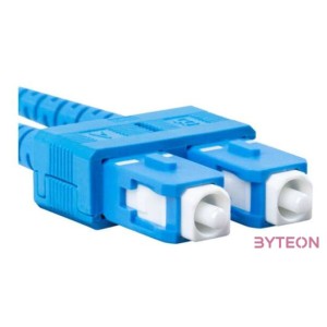 LANBERG fiber optic patchcord SM SC,UPC-SC,UPC duplex 5m LSZH g657a1 3.0mm yellow