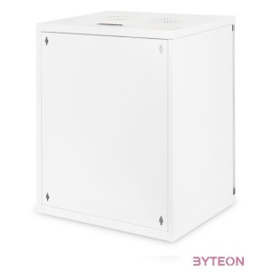 DIGITUS Wall Cabinet 19Inch 12HE RAL 7035 grey unmounted without tray incl. 8xsrews