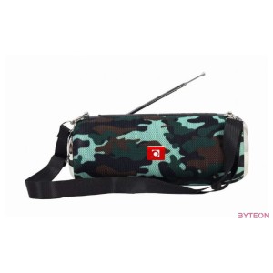 GEMBIRD SPK-BT-17-CM Portable Bluetooth speaker with antenna Camo