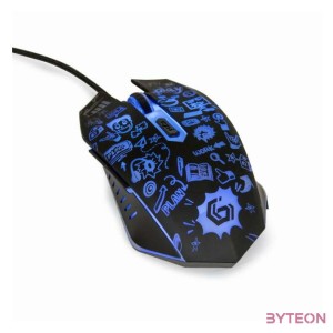 GEMBIRD MUS-6B-GRAFIX-01 6-button optical LED mouse black