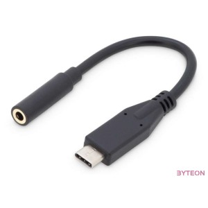 ASSMANN USB Type-C Audio Adapter Cable Type-C St to 3.5mm Jack Bu