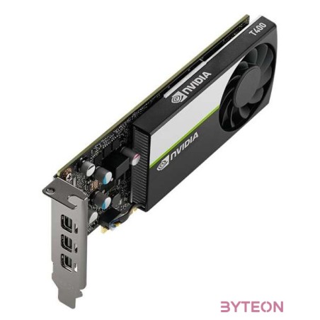 PNY NVIDIA T400 4GB LowProfile OEM version 3xMini DP 1.4