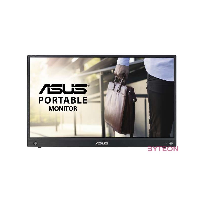 ASUS MB16AWP 15.6inch WLED IPS FHD AG 169 60Hz 250cd,m2 5ms Mini HDMI USB Type-C 2x1.5W speaker BlackGunMetal