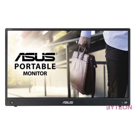 ASUS MB16AWP 15.6inch WLED IPS FHD AG 169 60Hz 250cd,m2 5ms Mini HDMI USB Type-C 2x1.5W speaker BlackGunMetal