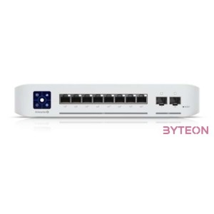 UBIQUITI USW-ENTERPRISE-8-POE UNIFI SWITCH 8x 2.5GB,S RJ45 POE 2x 10GB,S SFP TOUCHSCREEN TOTAL 120W